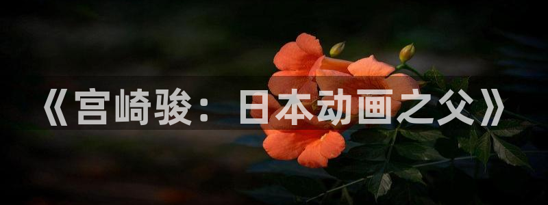 学园2樱花动漫：《宫崎骏：日本动画之父》
